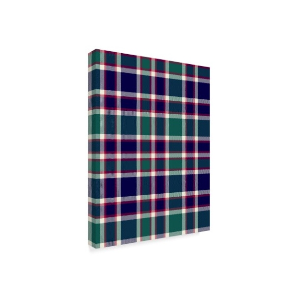 Sher Sester 'Plaid 3' Canvas Art,24x32